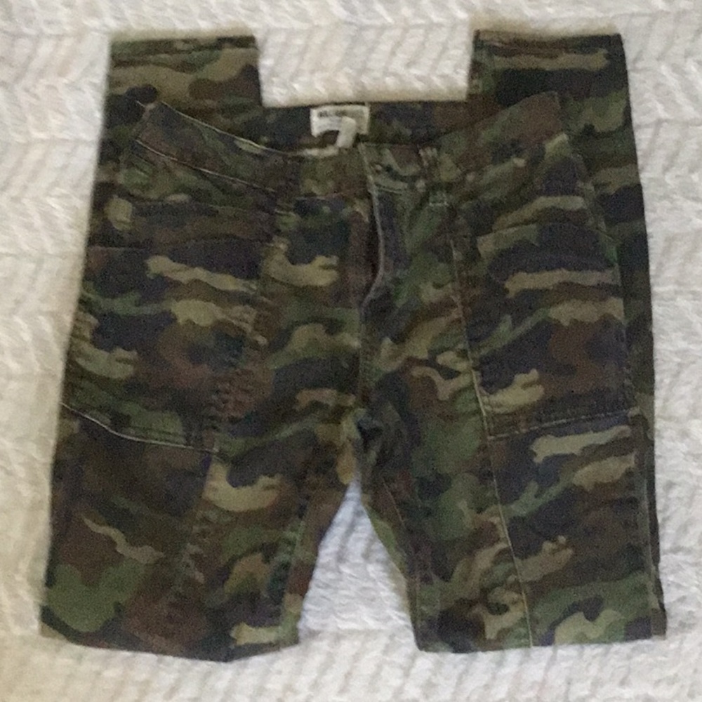 Camouflage Jeans waist size 27